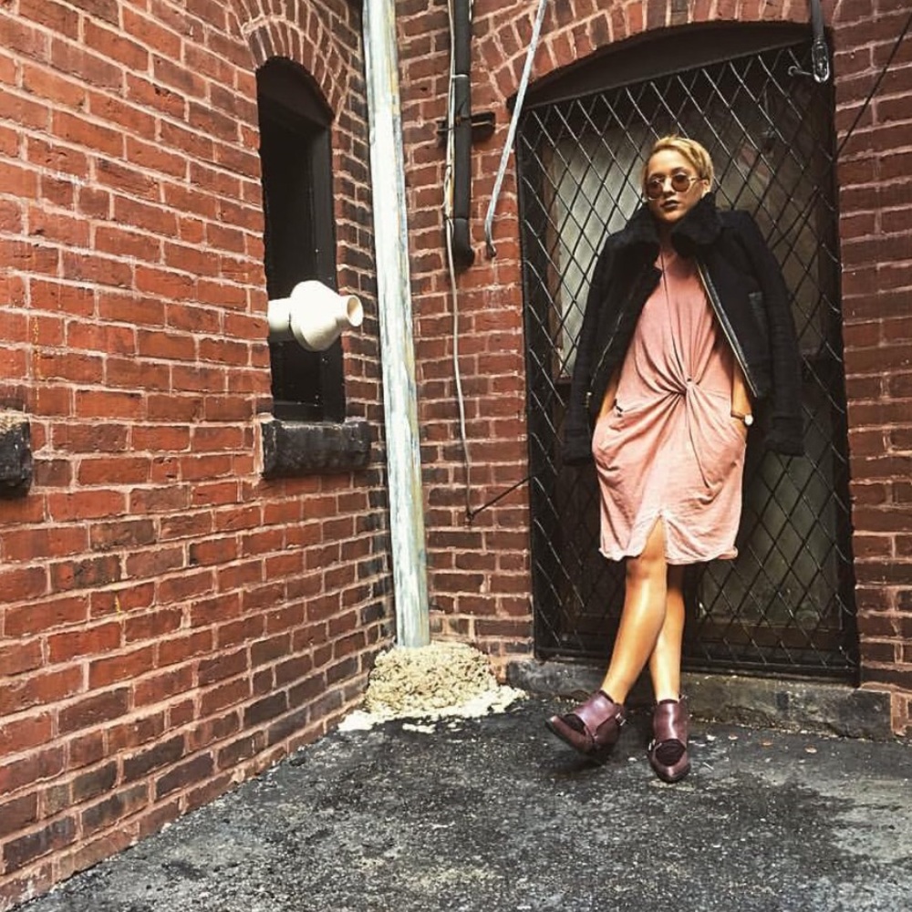 Jersey t-shirt dress